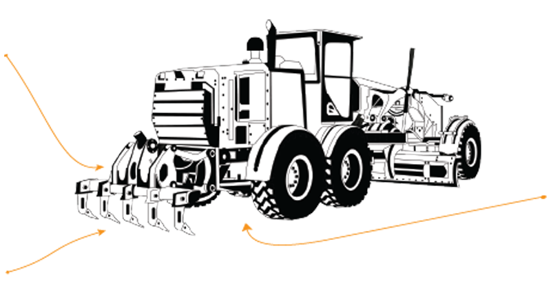 GRADER RIPPER FEATURES